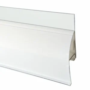 Custom High quality Retail Sign Shelf Holders Price Tag Holder PVC Price Strip Label Holders Data Strip for Retail
