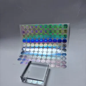Custom Holographic Serial Labels Security Sticker Hologram Labels