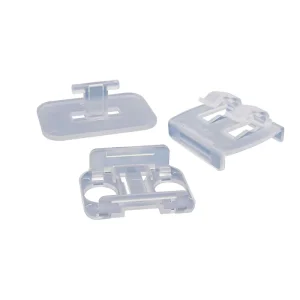 Custom Injection Molded Plastic Price Tag Label OEM Manufacturing Retail Display Holder