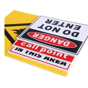 Custom Logo Printing 18* 24 Campaign Corrugated Plastic Blank Yard Signs Stakes Yard Lawn Signs For Business