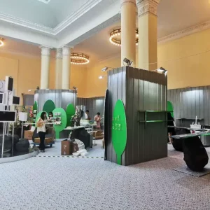 Custom MEGA Modern Fashion Pop Up Store Modular Assembly Exhibition Stand Booth for Event Expo