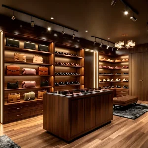 Custom Menswear Retail Store Design Fit-Out Luxury Clothing Fixtures Shopfitting Turnkey Interior Solutions