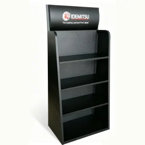 Custom Metal Display Rack Oil Display Rack Metal Engine Oil Display Rack