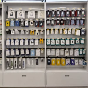 Custom Mobile Phone Shop Display Fixture, Phone Case & Accessory Display Cabinet for Brand Stores