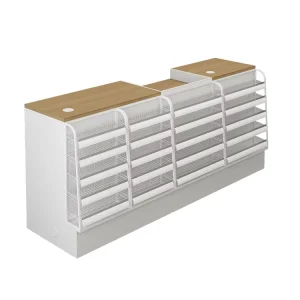 Custom Modern Commercial Checkout Counter Store Checkout Counter