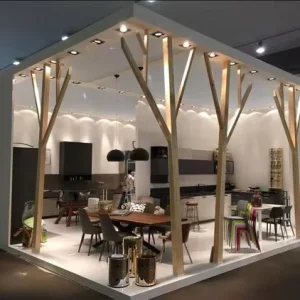 Custom Modern Fashion Pop Up Store Modular Assembly Exhibition Stand Booth for Event Expo