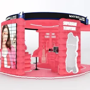 Custom Modern Fashion Pop Up Store Modular Assembly Exhibition Stand Booth for Event Show