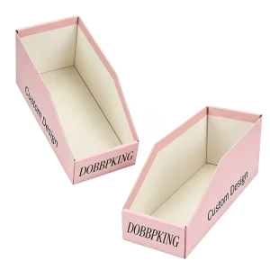 Custom Printed Shelf Ready Box Pdq Display Box Cardboard Retail Packaging Corrugated Folding Counter Display Box