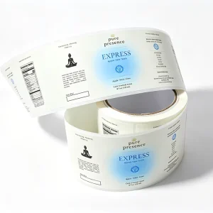 Custom Printing Adhesive Packaging Label Cosmetic Bottle Sticker Oilproof Waterproof BOPP Matte Bottle Label
