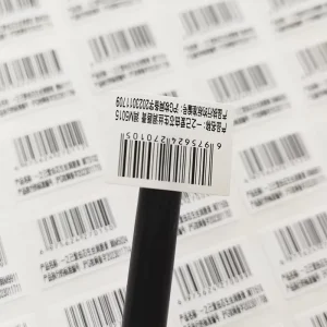 Custom Printing Cosmetic logo Sticker Barcode Label Sticker Roll Lipstick Bottle Labels