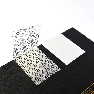 Custom Printing Tamper Proof Seal Sticker Holographic Logo Security Hologram Void Sticker Roll Warranty Void Sticker Label