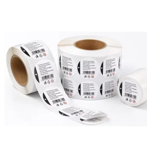 Custom Printing Waterproof Multi-Layer Eco-Friendly Durable Self Adhesive Peel Reveal Double Layer Booklet Stickers Labels Roll