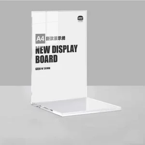 Custom Promotional Retail Store Display Stand Countertop Advertising Sign Rack