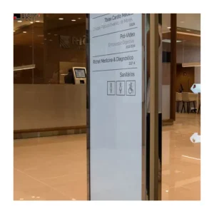 Custom Pylon Sign Free Standing Parking Pylon Signage Pylon Signs Indoor Metal Backlit Letter Sign Board