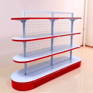 Custom Shelving Double Sided Supermarket Shelves Display Supermarket Racks Supermarket Grocery Rack