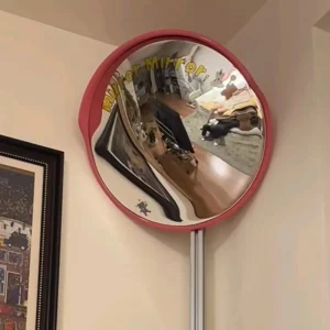Custom Size Curved Mirror Flexible Design for Decorative Security Use Home Gym or Commercial Spaces