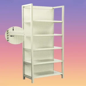 Custom Supermarket Retail Stores Display Rack Commercial Rack Shelving Convenience Store Metal Shelving Market Display Shelves