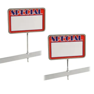Custom Universal Retail Rack Sign Holder