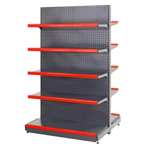 Customisable Steel Supermarket Shelves Display Racks Retail Convenience Store Display Stand Store Equipment