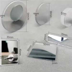 Customizable Different Size Optical Aluminum Mirror Silver Coated Glass Laser Reflective Mirror