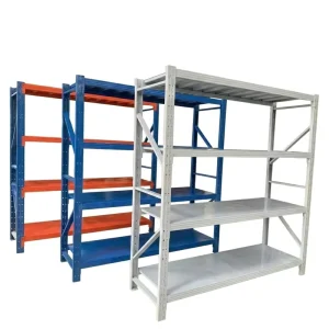 Customizable Easy Assemble Boltless Steel Warehouse Racking Shelf Units for Retail Shop Storage