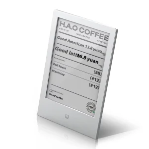 Customizable Eco Friendly QR Code Frame Poster Display Stand Desktop Menu Card Price Tag Holder Shop Salon Use Packaged Carton