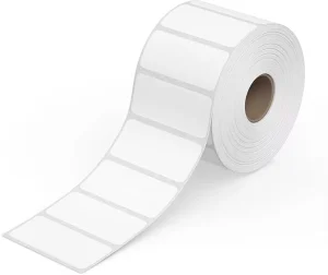 Customizable Food Removable Roll Labels Heat Resistant Waterproof Barcode Thermal Paper Labels Factory Customized