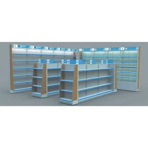 Customizable Freestanding Single Sided Multi Storey Retail Display Stand with No Installation Required