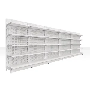 Customizable Gondola Display Shelving for Supermarket Cosmetic Retail & Convenience Store
