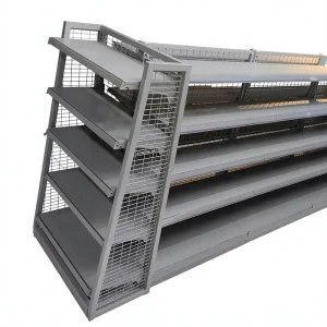 Customizable Gondola Shelving Supermarket Display Rack for Grocery & Convenience Store