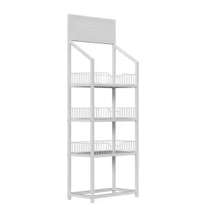 Customizable Multi color Metal Beverage Display Rack Easy to Assemble Suitable for Retail Stores