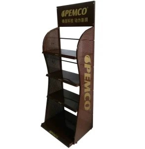 Customizable Multi functional Display Rack for Lubricant Engine Oil Gasoline with Corporate Customization Service