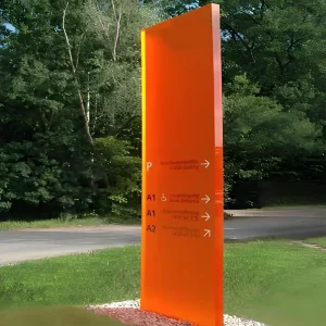 Customizable Rapid Assembly Wayfinding Signs for Shopping Malls Outdoor Billboard Signboard Projects