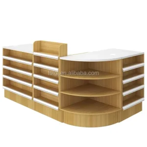 Customizable Steel Combination Checkout Counter for Mother and Baby Store Supermarket Convenience Store