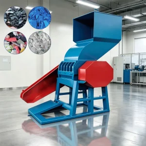 Customizable Voltage Multifunctional PVC PET PP PE PC Plastic Single Gear Motor Scrap Plastic Shredder Crusher