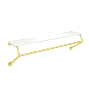 Customizable Wall Mounted Metal Clothing Racks Store Furniture for Shop Display for Bathroom Use