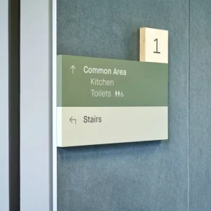 Customized Directional Signage Shopping Mall Signage Floor Index Department Acrylic Doorplate Metal Customization
