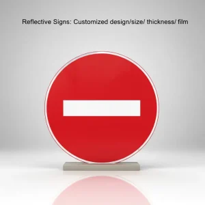 Customized Durable Aluminum Sign US Standard Traffic Signs High Visibility Outdoor Road Signs Safety Signs