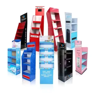 Customized Eco friendly Foldable PVC Foam Board Advertising Retail Display Stand with Customized Logo for Clothing Stores