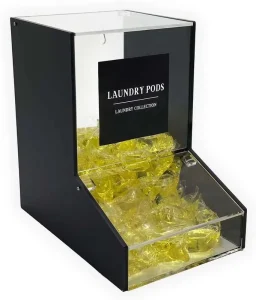 Customized Food Grade Acrylic Display Stand Clear Acrylic Candy Box with Lid Custom Clear Acrylic Candy Box