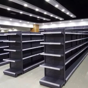 Customized Gondola Shelving Retail Store Rack