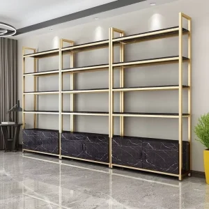 Customized Gondola Shelving Wooden Shelves Gondola Shelving Grocery Store Display Shelf