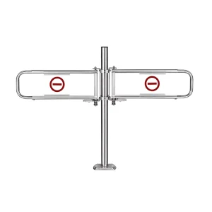 Customized High Quality Control Supermarket Checkout Counter Fence Door