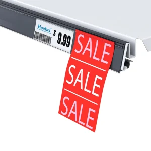 Customized Multi Style PP PVC PET Supermarket Price Tag Holder Data Strip Label Holder