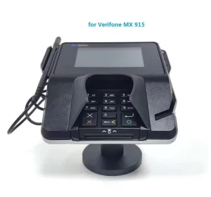 Customized POS Terminal Holder for Verifone MX915 MX925 M450 Swivel Credit Card Machine Payment Stand Base in POS Systems