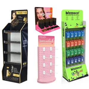 Customized PVC Foam Board Display Stand Forex Floor Display Rack for Phone Accessories in Retail Store