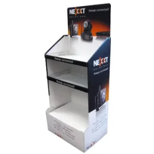 Customized PVC Foam Board Display Stands Retail Countertop and Floor Display Racks for Supermarket Promotion