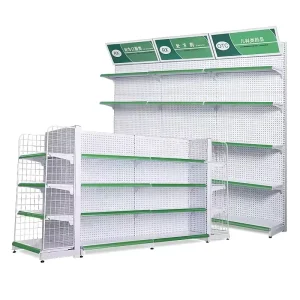 Customized Pharmacy Shelves Medical Shelves Supermarket Shelves Display Racks