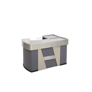 Customized Pos Cash Table Supermarket Stainless Steel Cashier Register Check Desk Bill Counter Table