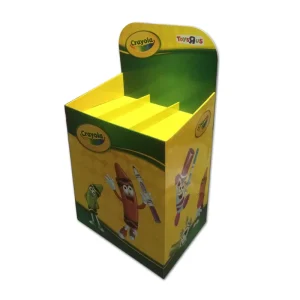 Customized Recyclable Corrugated Cardboard Dump Bin Easy Assembly Paper Display Box for Supermarket Retail Promotion
